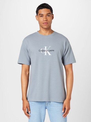 Calvin Klein Jeans - Camiseta en azul: frente