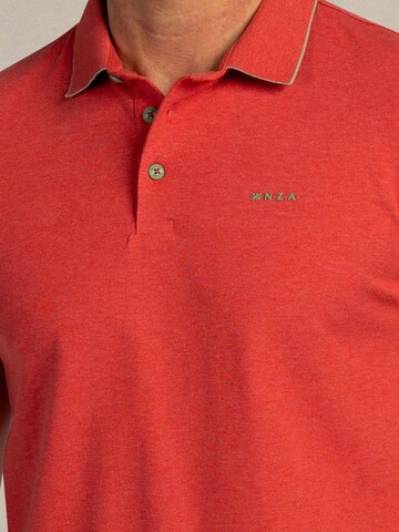 NZA New Zealand Auckland Shirt 'Henley' in Red