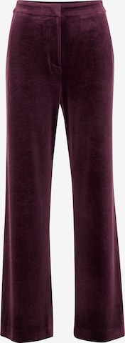 purpurinė WE Fashion Kelnės: priekis