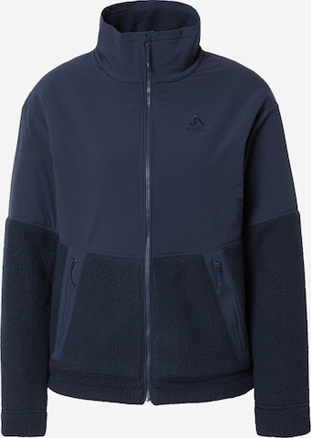 ODLO Athletic Jacket in Blue: front