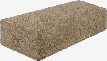 OMNANA Kissen 'CUSHY™' in Braun: Vorderseite