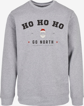 Sweat-shirt F4NT4STIC en gris : devant