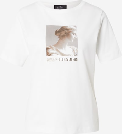 Marškinėliai iš monari, spalva – smėlio spalva / rausvai pilka / balta, Prekių apžvalga