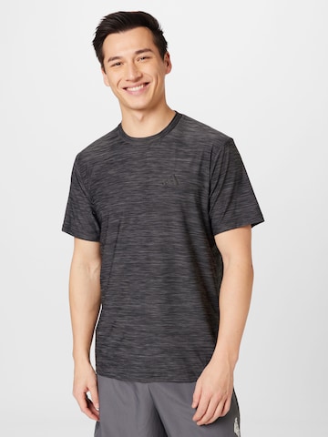 ADIDAS PERFORMANCETehnička sportska majica 'Essentials' - crna boja: prednji dio