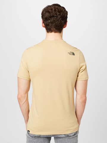 THE NORTH FACE T-Shirt in Gelb