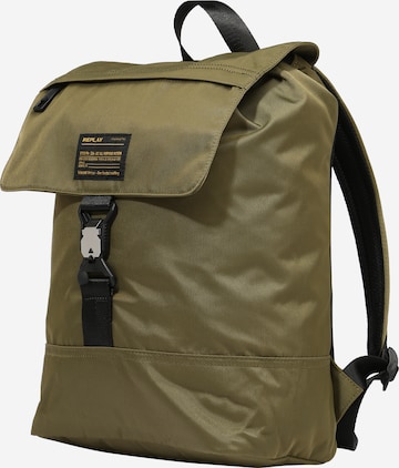 REPLAY Backpack in Green: front