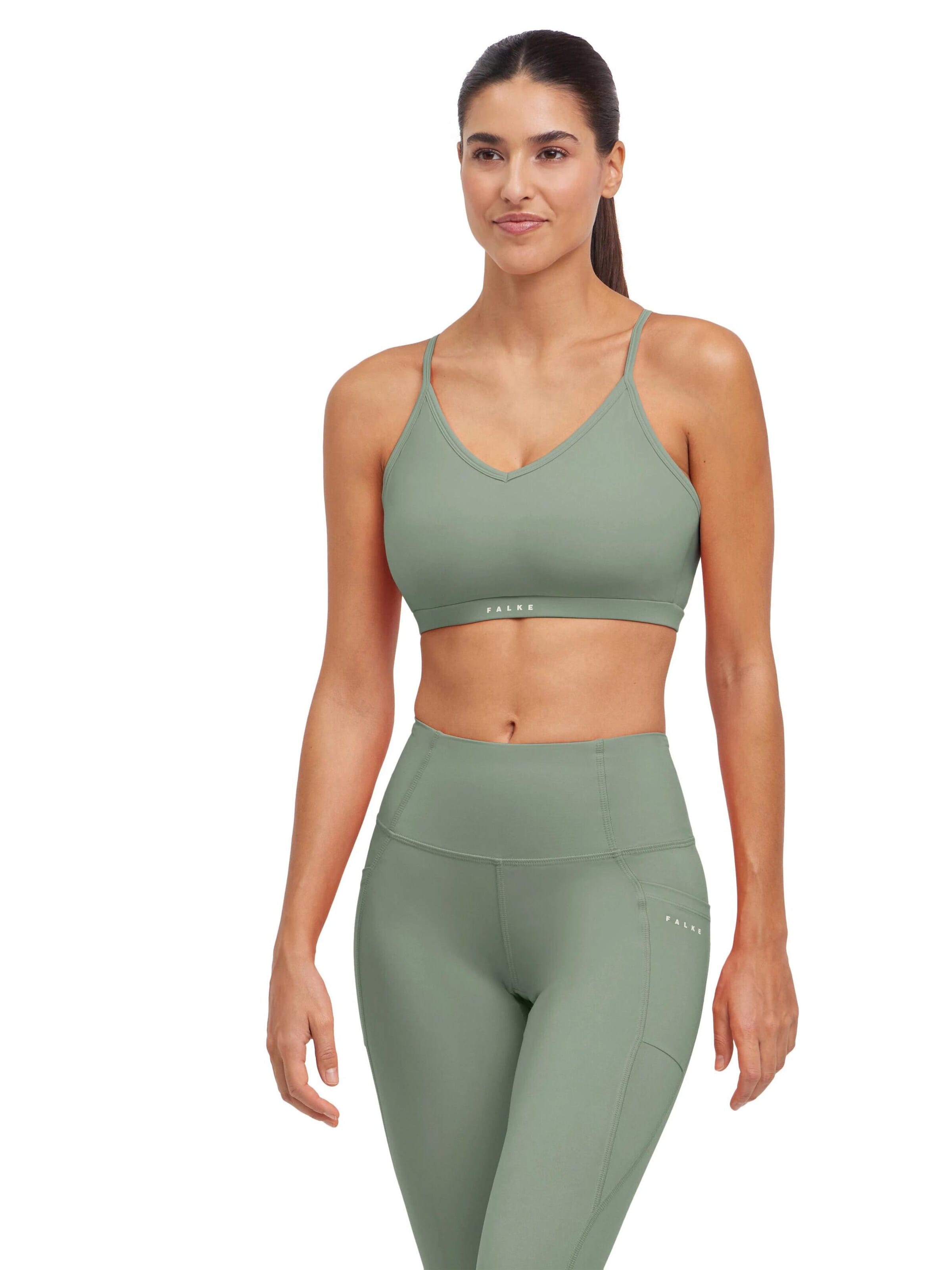 FALKE Sport-BH‌‌‌‌‌‌‌‌‌ in Grün: Vorderseite