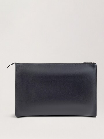 NEGOTIA Leather Laptoptas 'Notion 14 inch' in Zwart