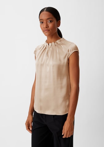 COMMA Blouse in Beige: front