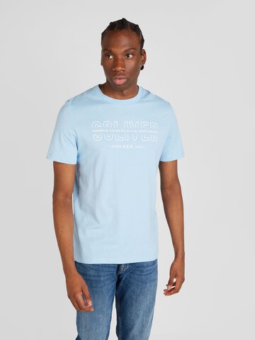 T-Shirt s.Oliver en bleu : devant