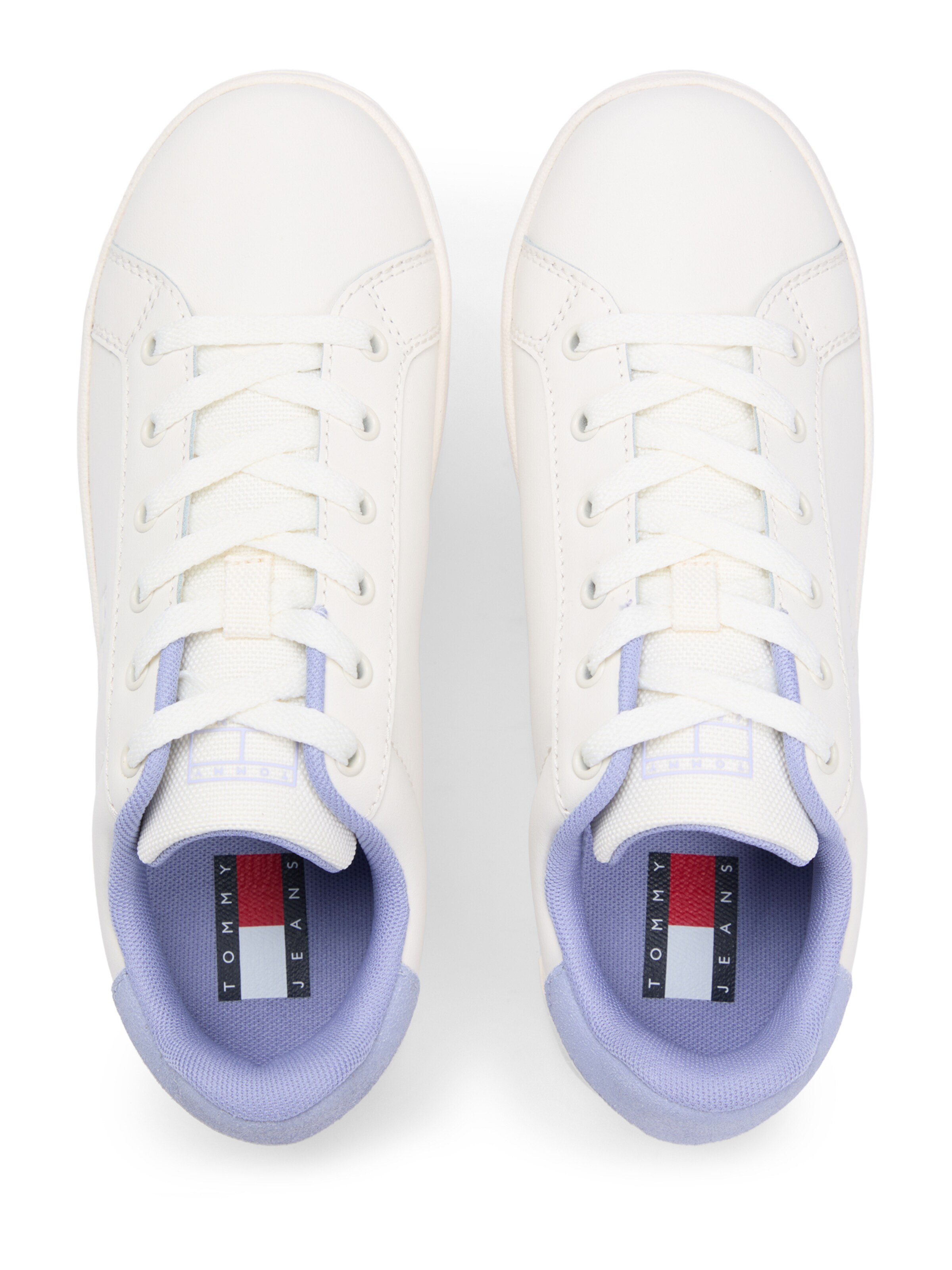Tommy Jeans Rövid szárú sportcipők 'ESS' - fehér