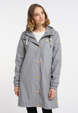 Manteau fonctionnel Schmuddelwedda en gris : devant