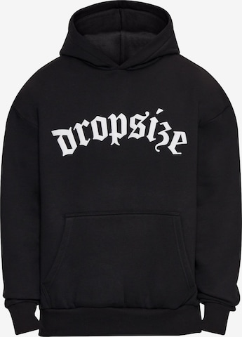 Dropsize Sweatshirt 'Future Is Ours' in Schwarz: Vorderseite