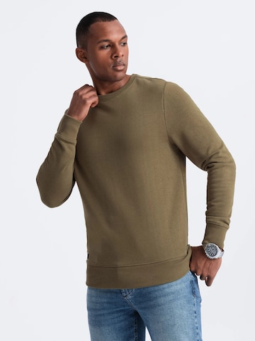 Ombre Sweatshirt 'OM-SSBN-0159' in Groen