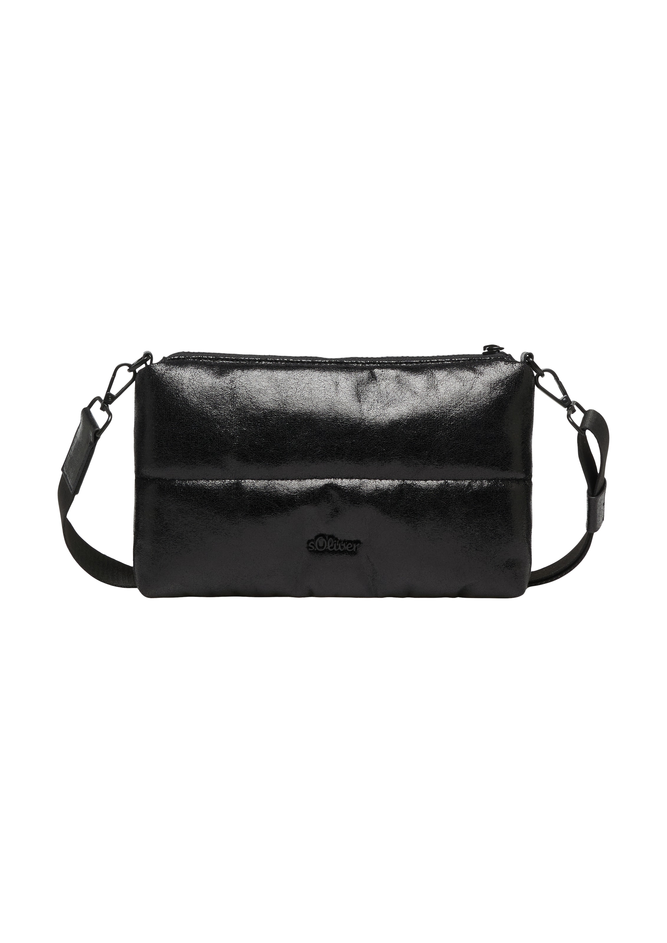 s.Oliver Crossbody Bag in Black: front