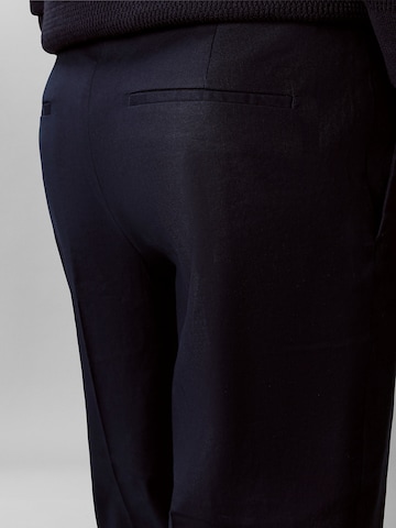 Calvin Klein Slimfit Pantalon in Blauw