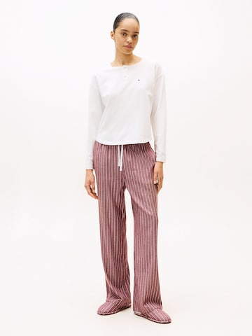 TOMMY HILFIGER Pajama 'Essential' in White: front