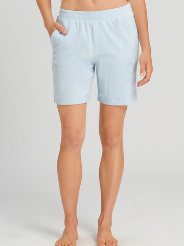 Pantalon de pyjama ' Sleep & Lounge ' Hanro en bleu : devant