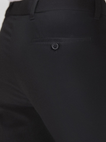 Next Tapered Pantalon in Zwart