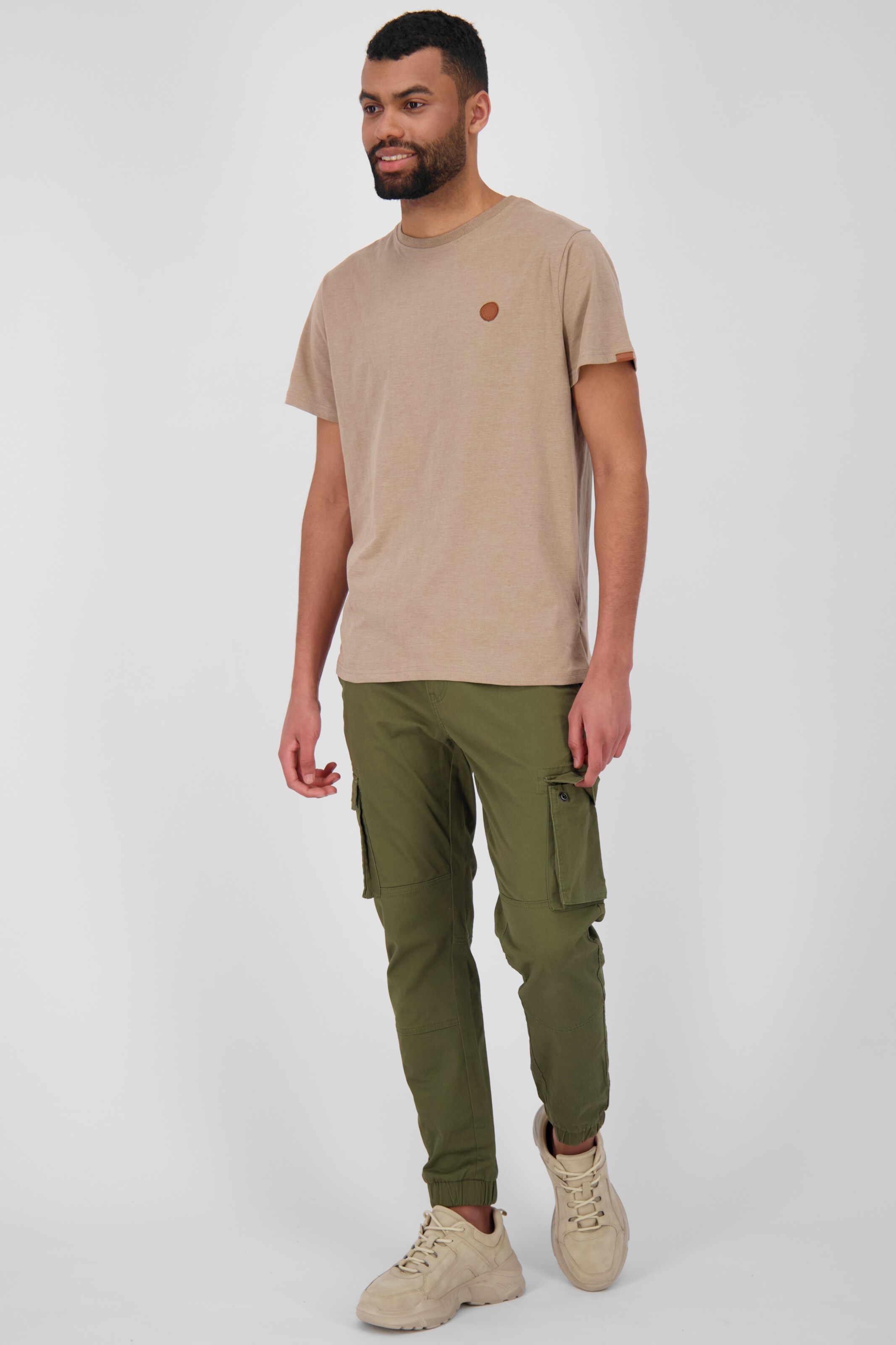 Männer Große Größen Alife and Kickin Shirt 'Maddox' in Hellbraun - OH61820 Männer Große Größen Alife and Kickin Shirt 'Maddox' in Hellbraun - OH61820
