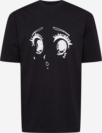 NU-IN Koszulka 'Anime' w kolorze czarny / białym, Podgląd produktu