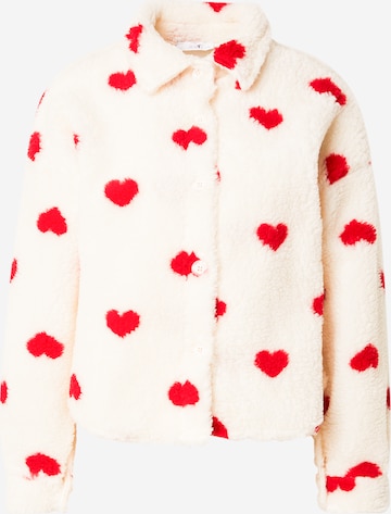 Geacă de primăvară-toamnă 'El44lie' de la Hailys pe alb: față