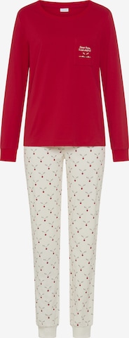 LASCANA Pajama in Red: front