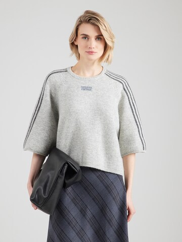 AMERICAN VINTAGE Πουλόβερ 'VITOW' σε γκρι: μπροστά