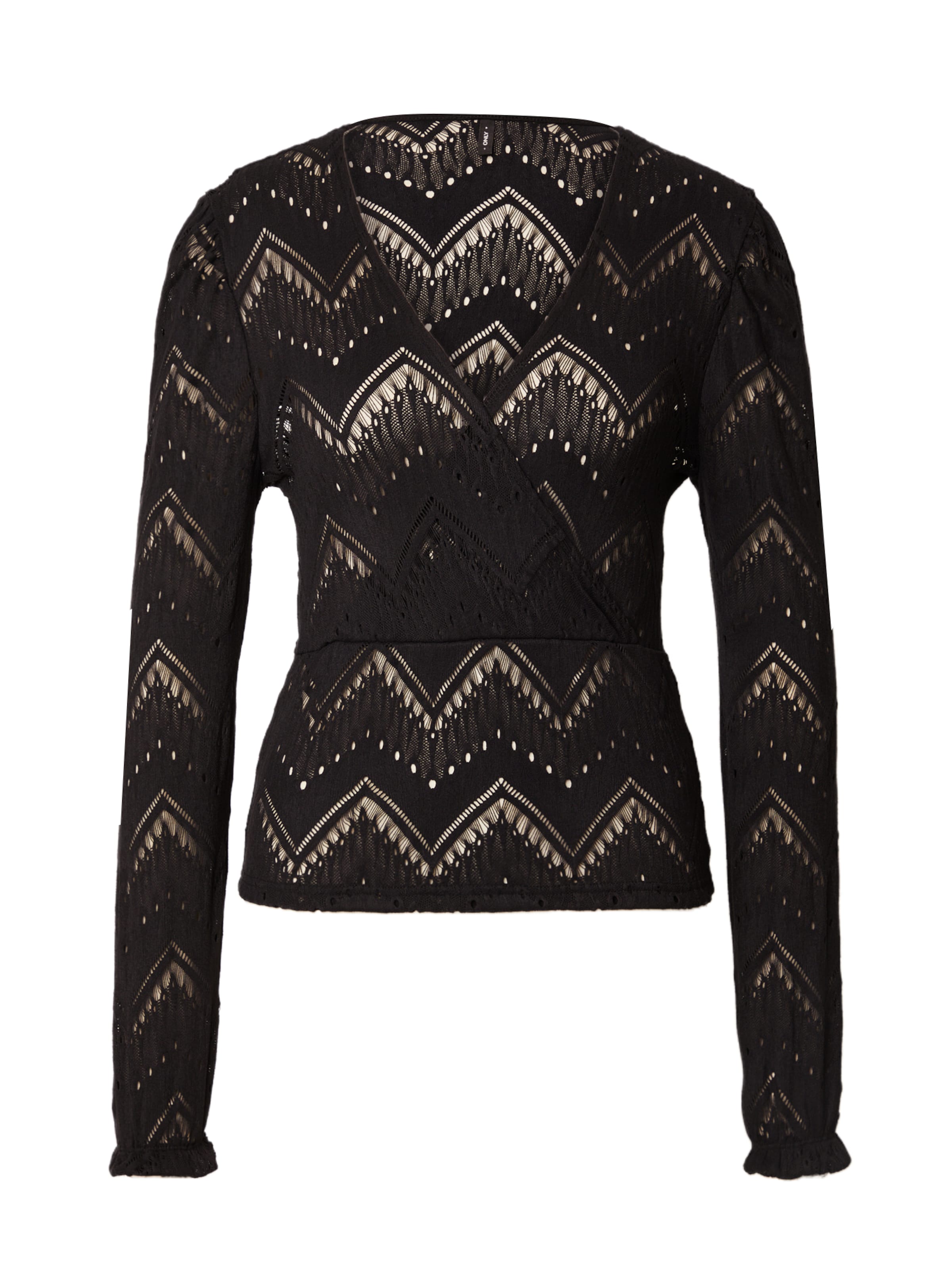 ONLY Блуза 'JO' в черно: отпред