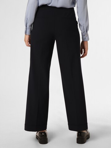 Cambio Regular Pleat-Front Pants 'Grace' in Blue