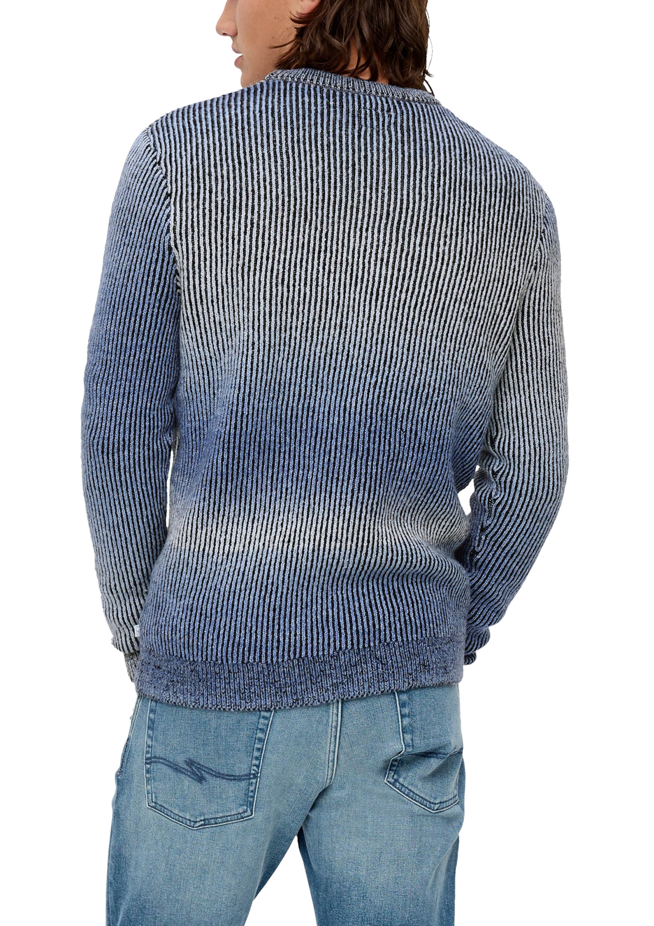 QS Strickpullover in Blau
