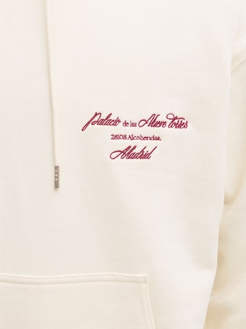 Sweat-shirt JACK & JONES en blanc