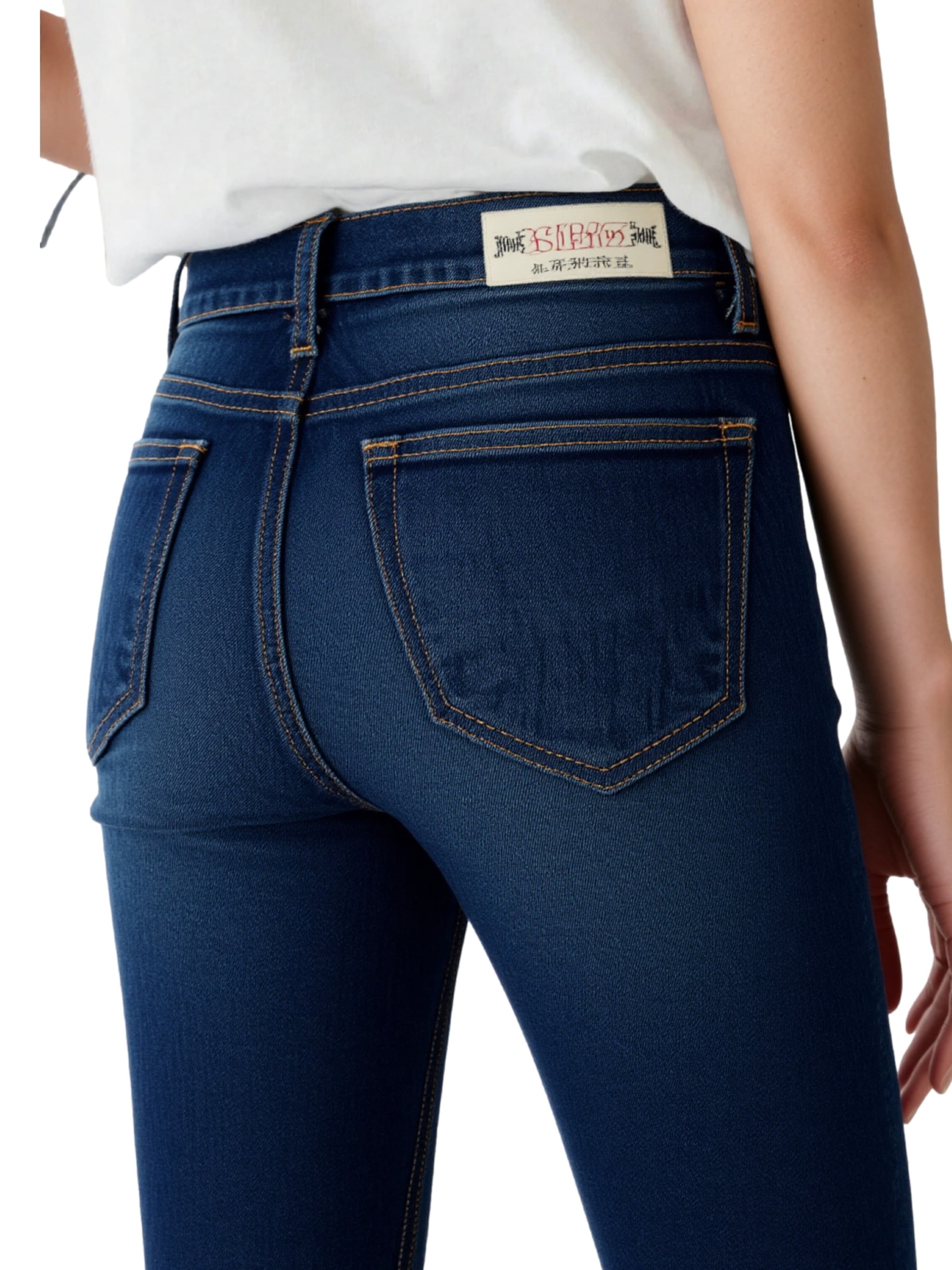 évasé Jean GUESS en bleu