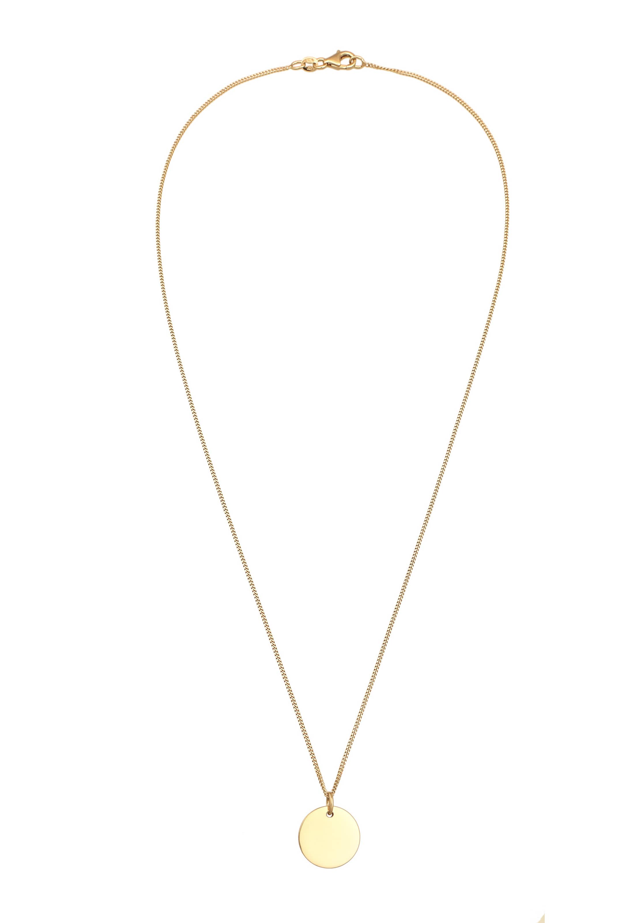 Chaîne 'Geo' ELLI en or : devant