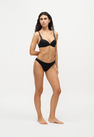 TRIUMPHPush-up Grudnjak 'Comfort Allure' - crna boja