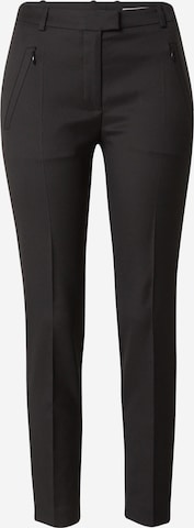 BOSS Black Slimfit Pantalon 'Anaita' in Zwart: voorkant