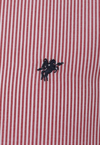 DENIM CULTURE - Ajuste regular Camisa 'TIM' en rojo