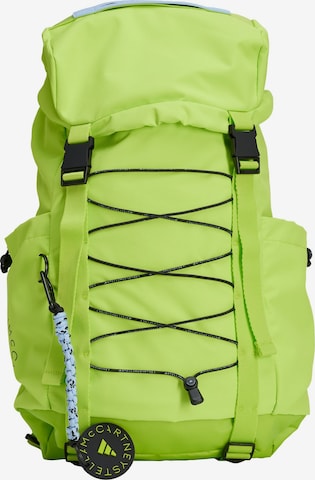 ADIDAS BY STELLA MCCARTNEY - Mochila deportiva en verde: frente