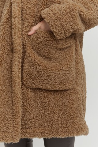 b.young Winter Coat 'CANTO' in Brown