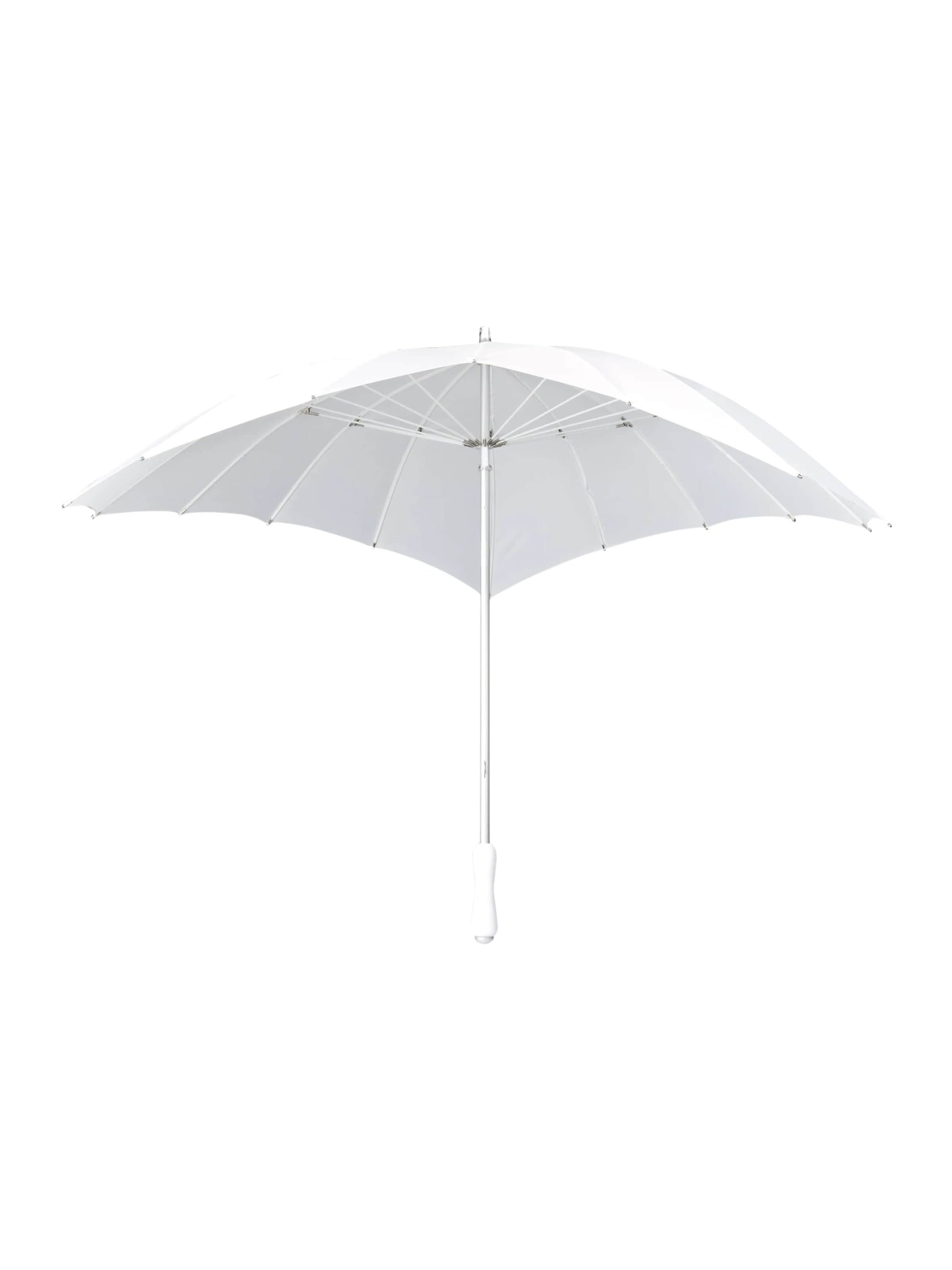 Parapluie 'Falcone Herzform Regenschirm Windproof Weiss' Maxte en blanc