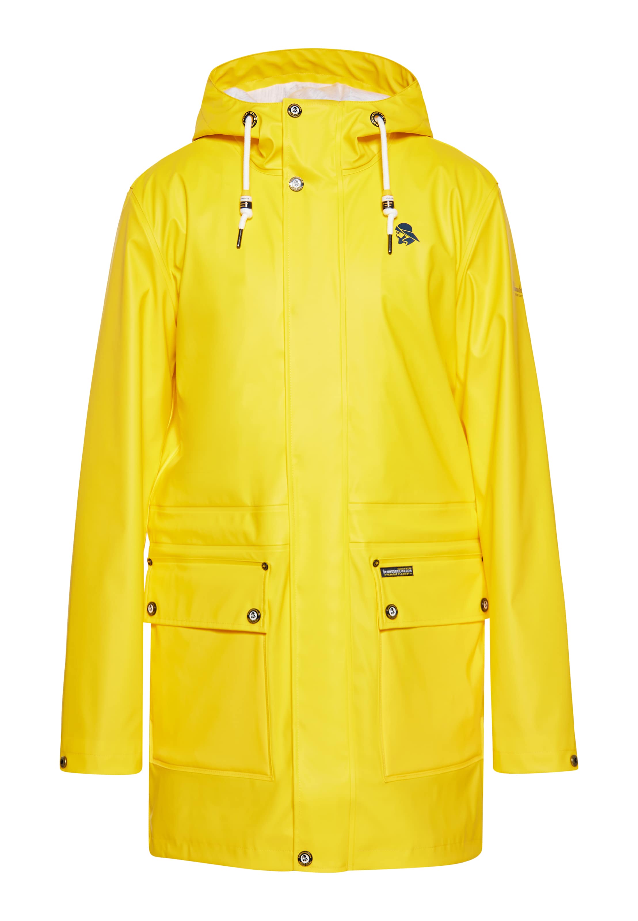 Schmuddelwedda Performance Jacket in Yellow: front