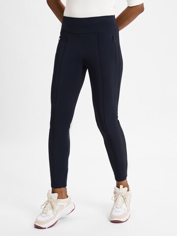 Marc Cain Slim fit Trousers 'Sofia' in Blue: front