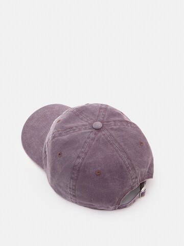 Pull&Bear Cap in Purple