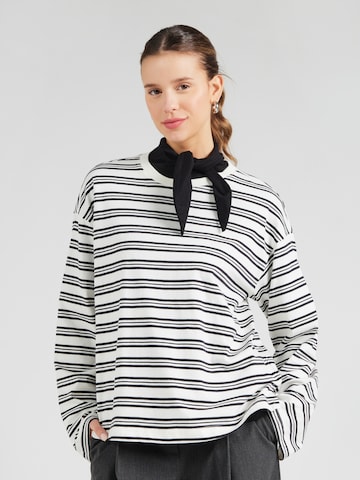 Monki Tričko – bílá: přední strana