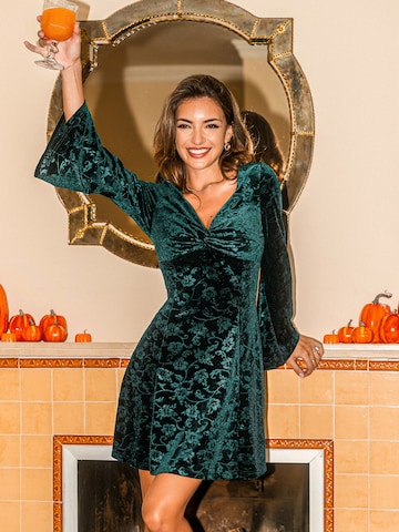 Cupshe Jurk 'Gilded Age' in Groen