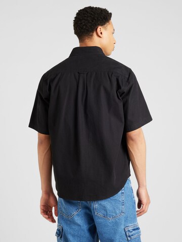 HUGO - Ajuste confortable Camisa 'Eratino' en negro