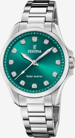 Montre à affichage analogique 'Solar Energy' FESTINA en vert : devant