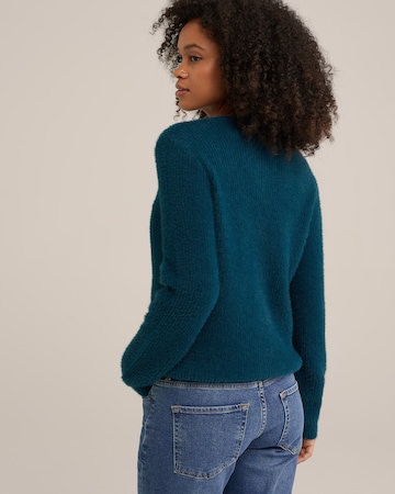 WE Fashion Cardigan i blå