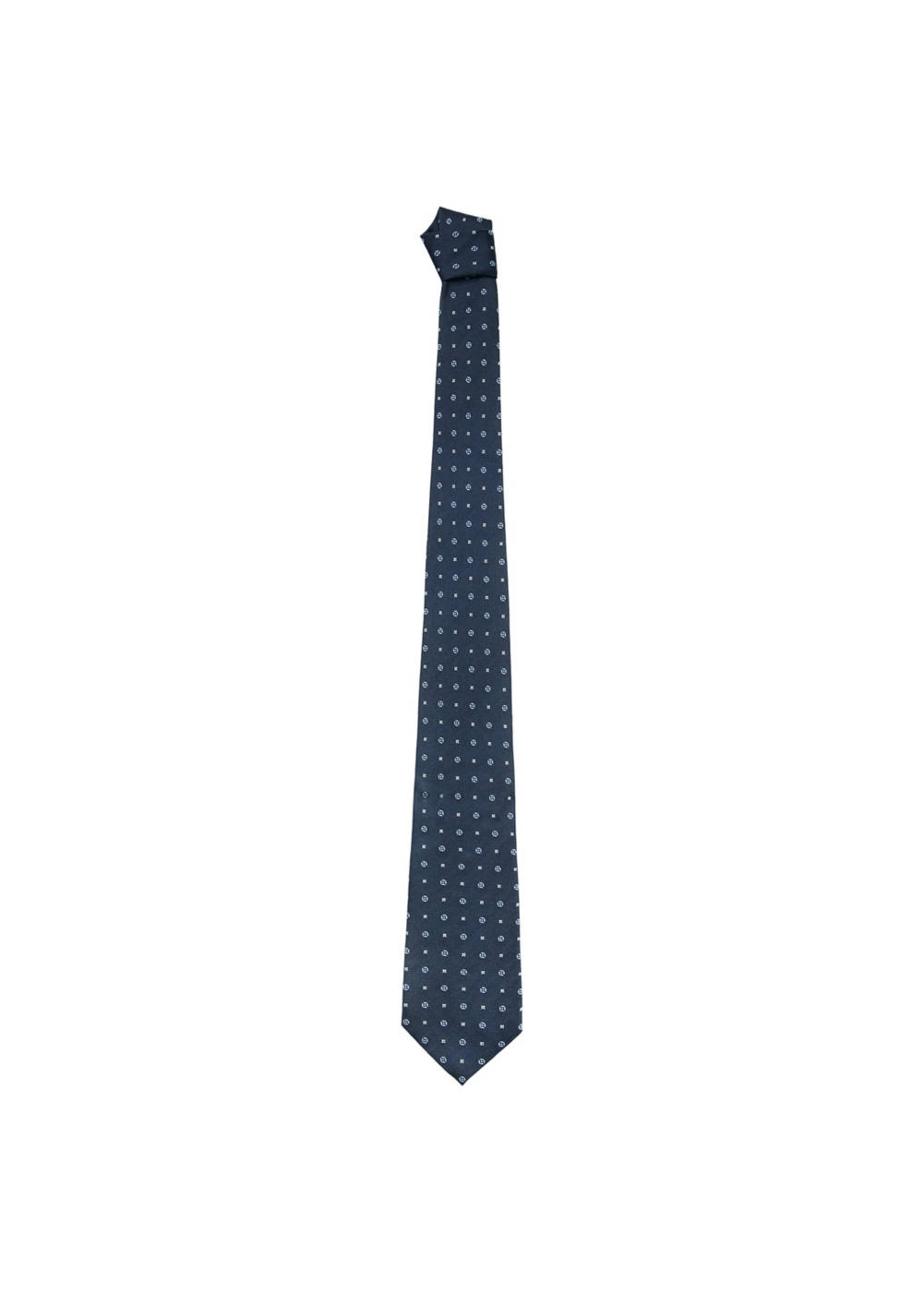 MANGO MAN Krawatte 'Classic3p' in marine / weiß, Produktansicht