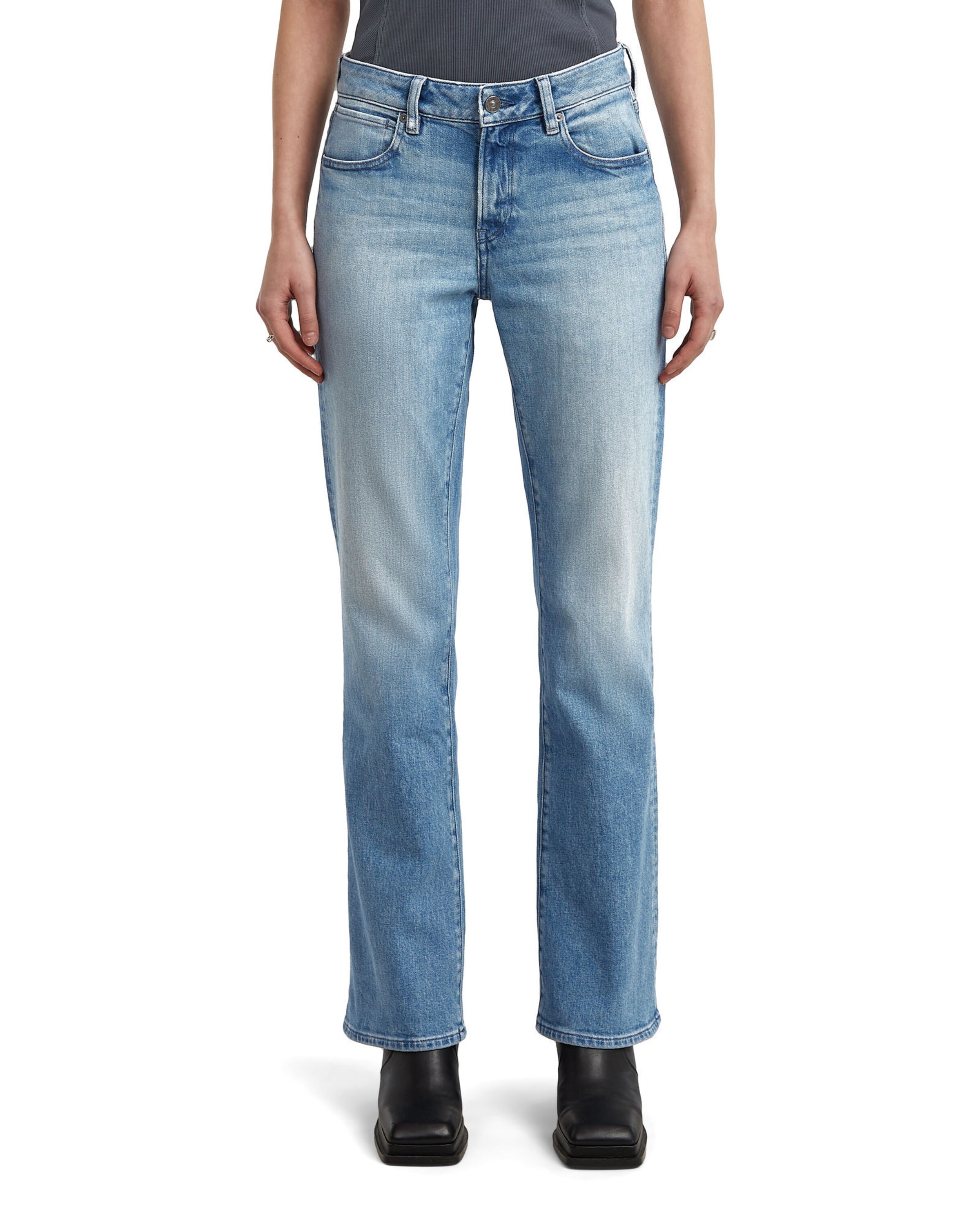 G-STAR Bootcut Jeans in Blauw: voorkant